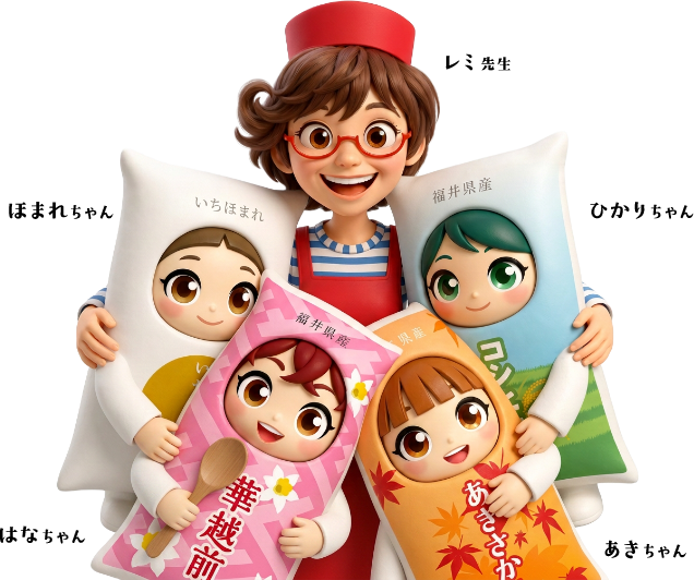 キャラクター集合のイラスト